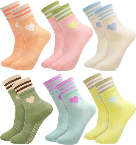 Damen tennissocken mit - damen, herz-